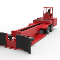 Tractor pulling sled Scale 1 to 25 - Thumbnail 3