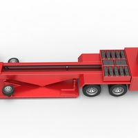 Tractor pulling sled Scale 1 to 25 - Thumbnail 8