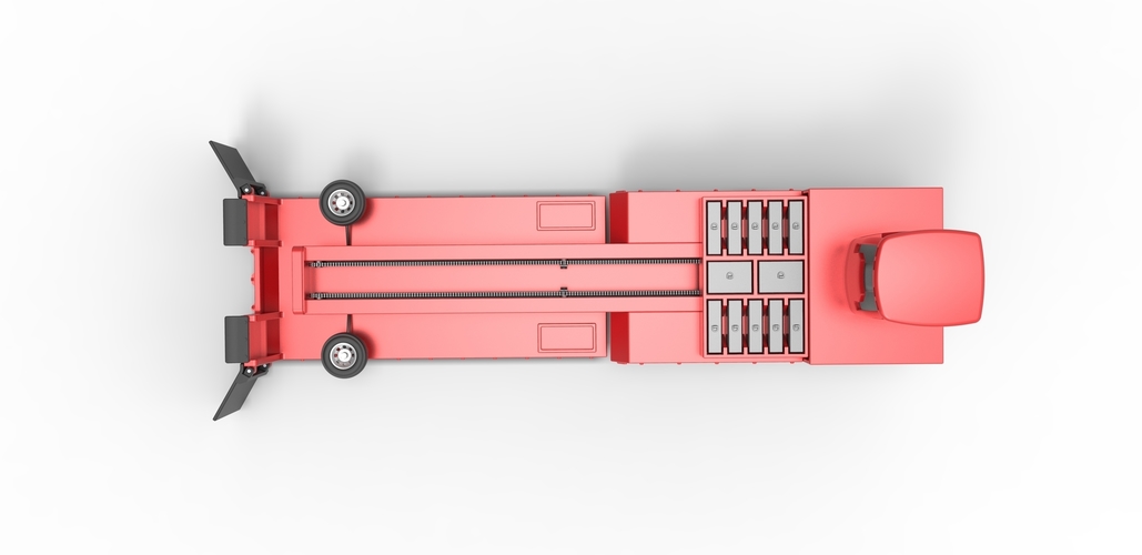 Tractor pulling sled Scale 1 to 25 3D Print 482344