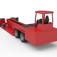 Tractor pulling sled Scale 1 to 25 - Thumbnail 11