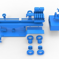 Tractor pulling sled Scale 1 to 25 - Thumbnail 19
