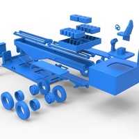 Tractor pulling sled Scale 1 to 25 - Thumbnail 20