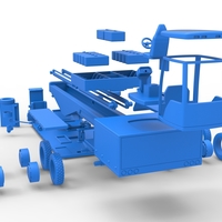 Tractor pulling sled Scale 1 to 25 - Thumbnail 21
