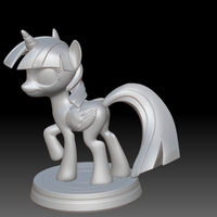 Twilight Sparkle - Little Pony 3D print model - Thumbnail 1