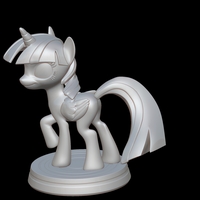 Twilight Sparkle - Little Pony 3D print model - Thumbnail 2