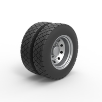 Double wheel 4 Scale 1 to 25 - Thumbnail 2