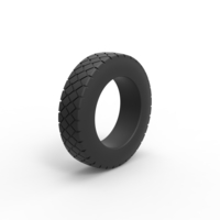 Truck tire 2 Scale 1 to 25 - Thumbnail 2