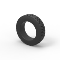 Truck tire 2 Scale 1 to 25 - Thumbnail 7