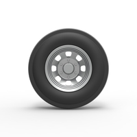 Front tractor wheel Scale 1 to 25 - Thumbnail 5