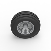 Front tractor wheel Scale 1 to 25 - Thumbnail 6