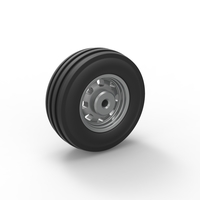 Front tractor wheel Scale 1 to 25 - Thumbnail 8