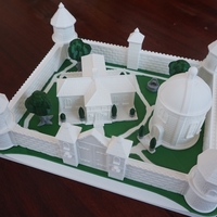 Small Roman-style stronghold / settlement 3D Printing 482429