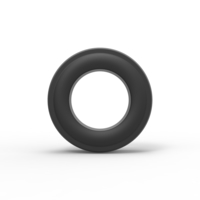 Tractor front tire 2 Scale 1 to 25 - Thumbnail 5