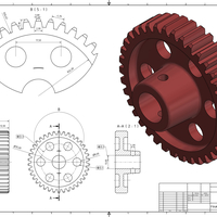 Small Gear wheel 3D Printing 482443