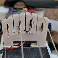 Small Prometheus Electric Violin Bridge 3D Printing 482444