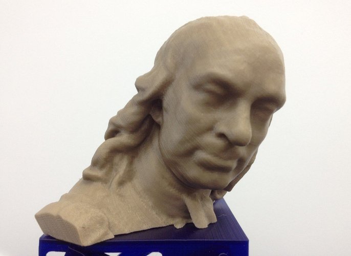 Oliver Cromwell bust 3D Print 48245