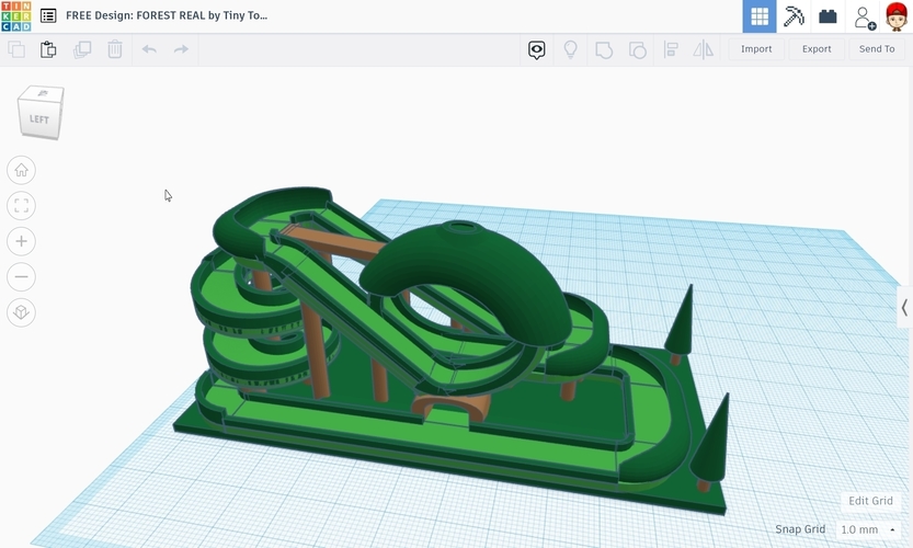 Forest Real 3D Print 482486