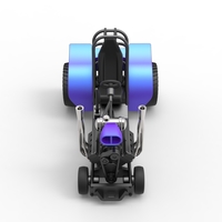 Mini Rod pulling tractor 3 Scale 1 to 25 - Thumbnail 5