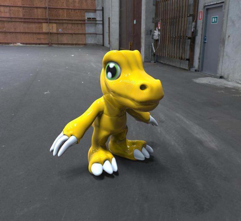 Toy Digimon Agumon
