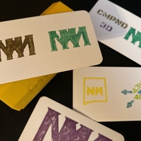 Business Card Stamping/Embossing/Debossing Kit - Thumbnail 4