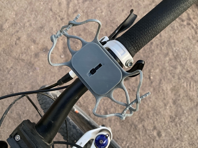 Universal Handlebar Phone Mount | Harness System 3D Print 482631