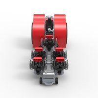 Pulling tractor with 5 engines V8 Scale 1 to 25 - Thumbnail 5