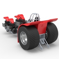 Pulling tractor with 5 engines V8 Scale 1 to 25 - Thumbnail 11