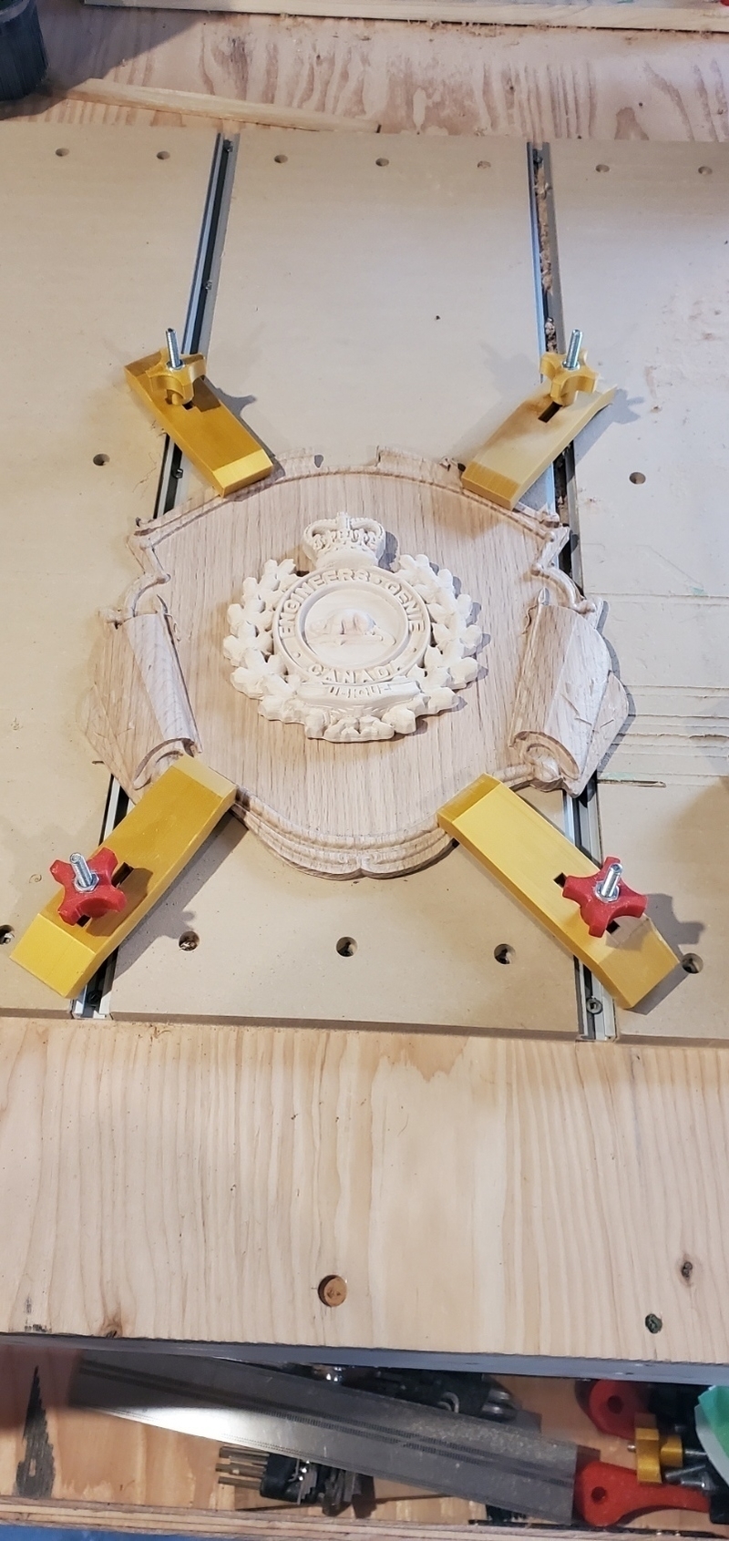 CNC Clamp and Wingnut