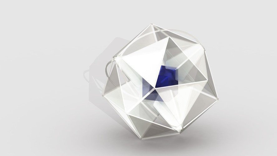 hypercube 3D Print 48272
