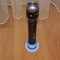 Small LED LENSER-M17R flashlight stand 3D Printing 48275