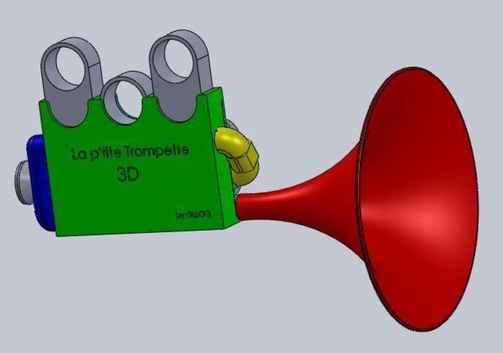 la p'tite trompette 3D Print 48279