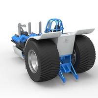 Pulling tractor with one V8 and two V12 engines 1:25 - Thumbnail 11