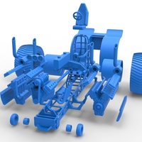 Pulling tractor with one V8 and two V12 engines 1:25 - Thumbnail 17