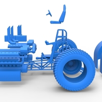 Pulling tractor with one V8 and two V12 engines 1:25 - Thumbnail 18