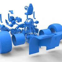 Pulling tractor with one V8 and two V12 engines 1:25 - Thumbnail 21