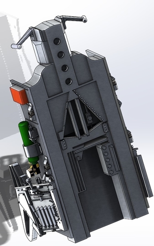 F16 ejection Seat ACEII ver2 Stl files only 3D print model 3D Print 482877