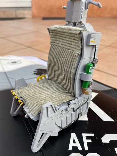 F16 ejection Seat ACEII ver2 Stl files only 3D print model 3D Print 482883