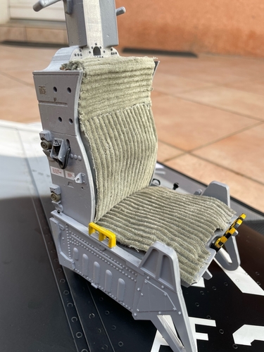 F16 ejection Seat ACEII ver2 Stl files only 3D print model 3D Print 482884