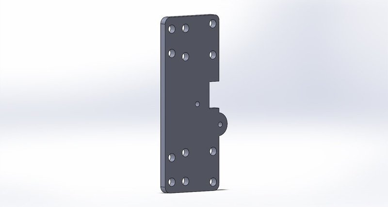 X Idler Plate x part10028 rapman 3.....