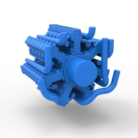 Radial engine with 42 cylinder for Pulling tractor 1:25 - Thumbnail 10