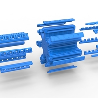 Radial engine with 42 cylinder for Pulling tractor 1:25 - Thumbnail 15