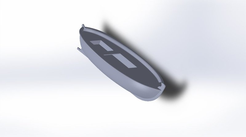 Boat split in two part / printable 