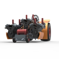 Pulling tractor with 3 turbo engines V12 1:25 - Thumbnail 4