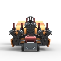 Pulling tractor with 3 turbo engines V12 1:25 - Thumbnail 6