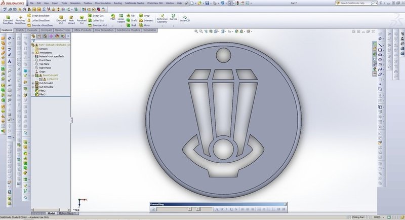 Facilicom key ring 