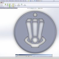 Small Facilicom key ring  3D Printing 48301