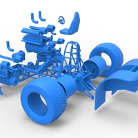 Pulling tractor with 3 turbo engines V12 1:25 - Thumbnail 19