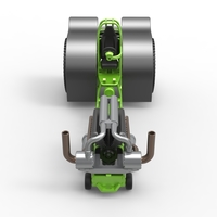 Pulling tractor with single turbo engine V12 1:25 - Thumbnail 5