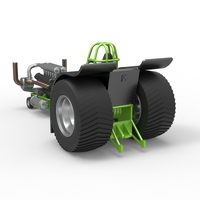 Pulling tractor with single turbo engine V12 1:25 - Thumbnail 11