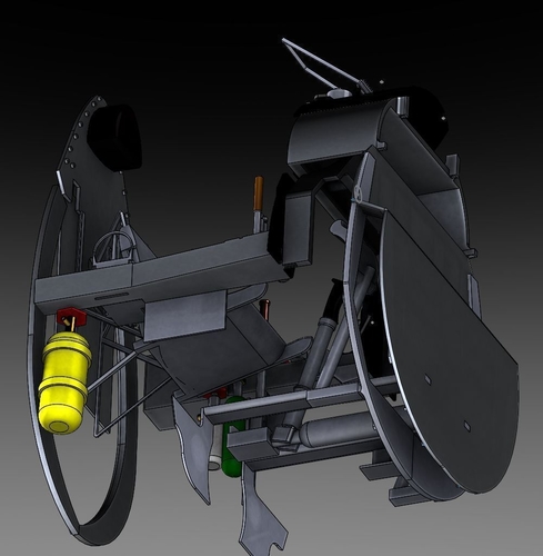 Corsair F4U cockpit For carf Model or other Corsair brandt 3D Print 483060